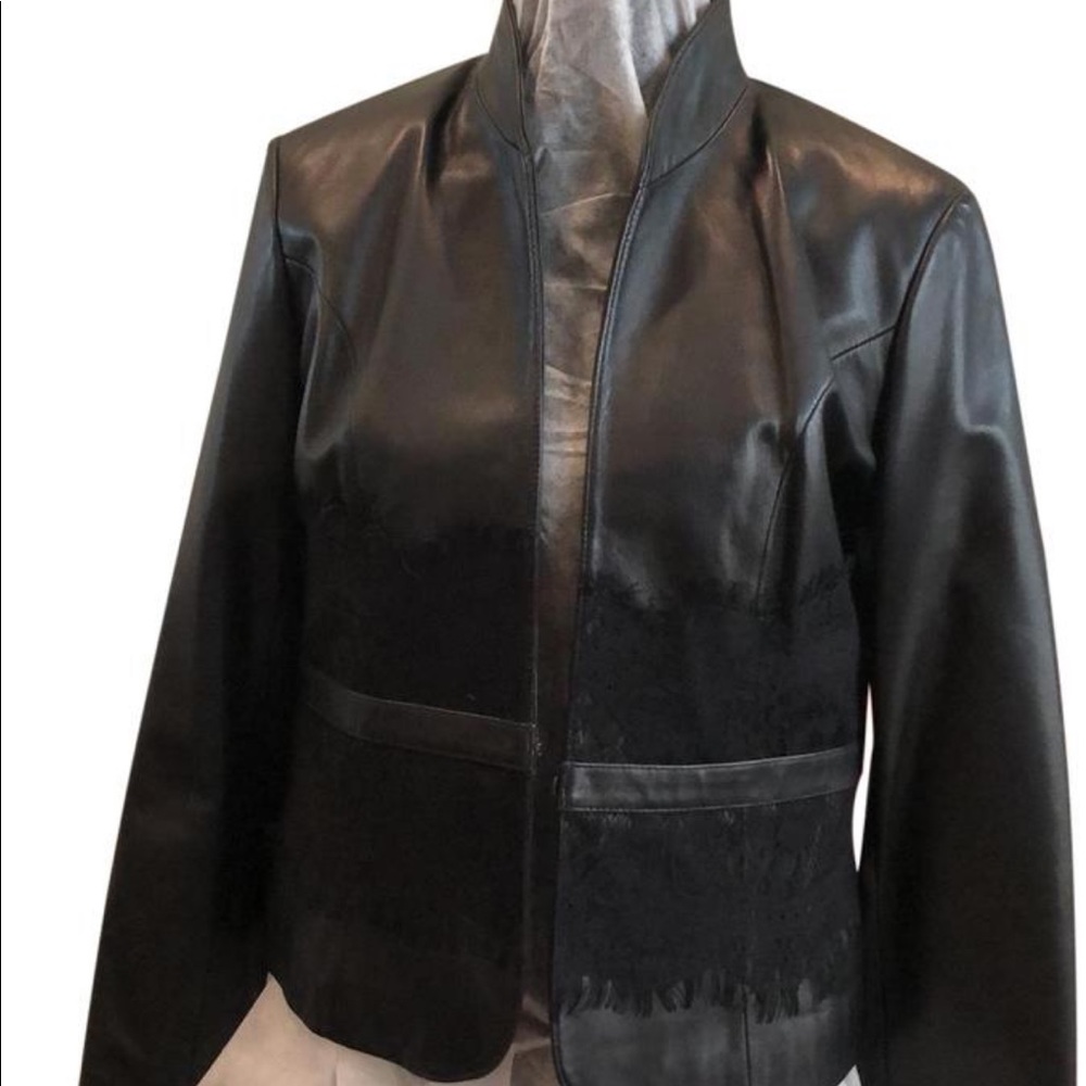 Leather jacket